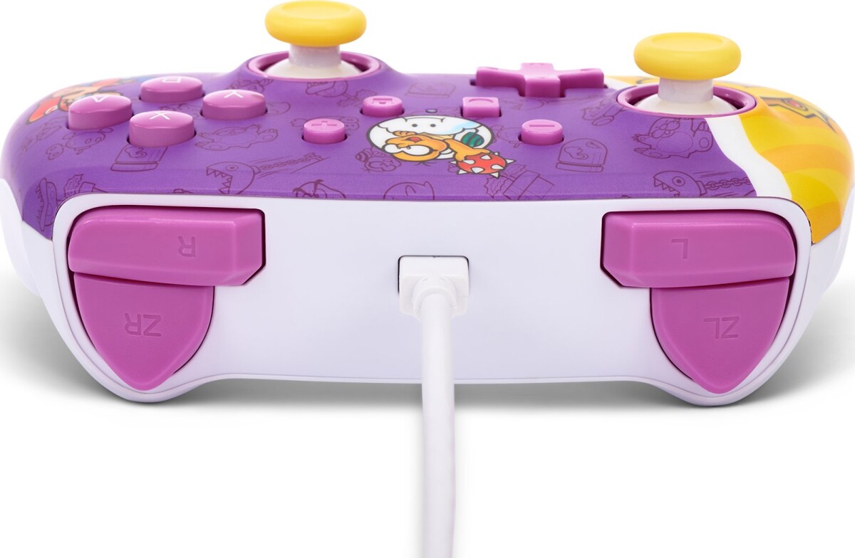 Powera Enhanced Wired Controller - Nintendo Switch - Princess Peach Battle