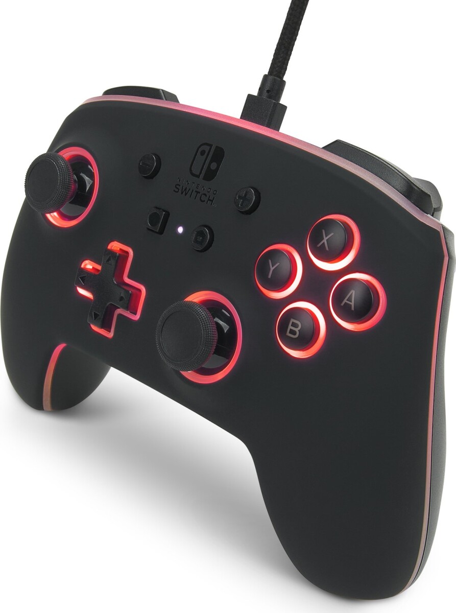 Powera Enhanced Wired Controller - Nintendo Switch Spectra - Black