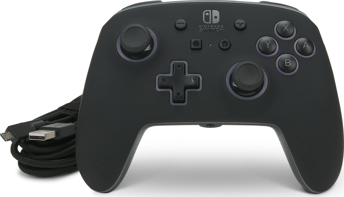 Powera Enhanced Wired Controller - Nintendo Switch Spectra - Black