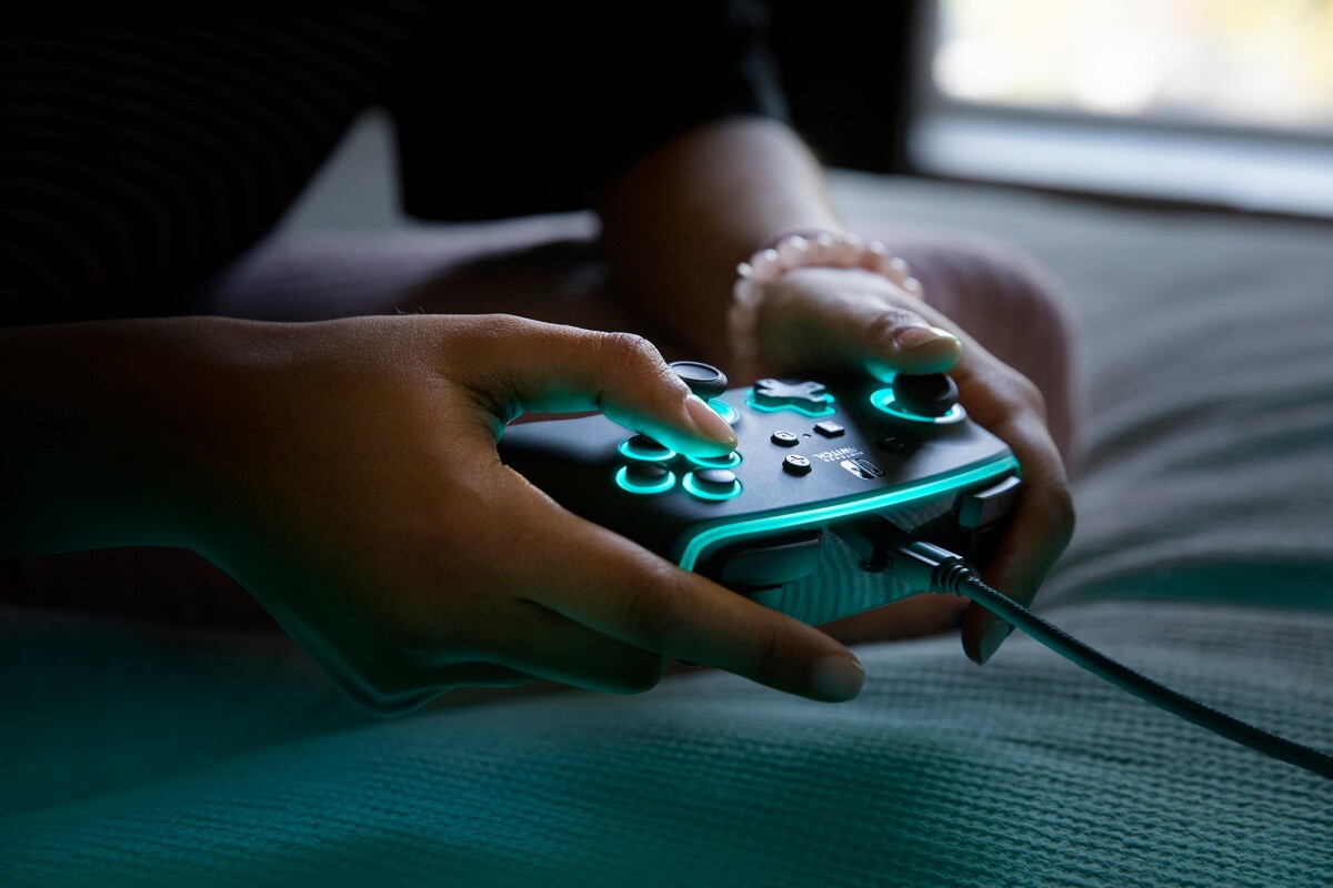 Powera Enhanced Wired Controller - Nintendo Switch Spectra - Black