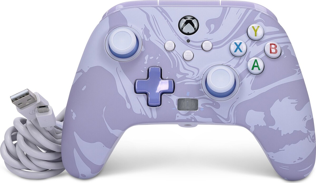 Powera Enhanced Wired Controller Xbox Series X S Lavender Swirl