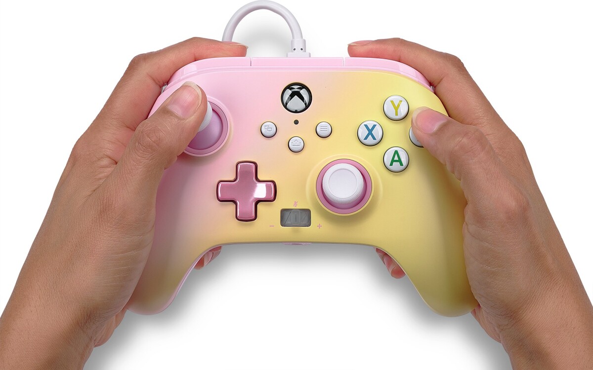 Powera Enhanced Wired Controller Xbox Series X/s Pink Lemonade Se