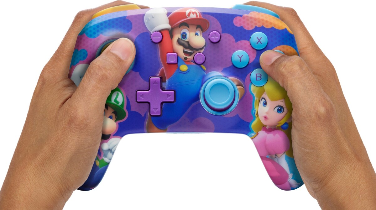 Powera Enhanced Wireless Controller - Color Splash Heroes Nintendo Switch
