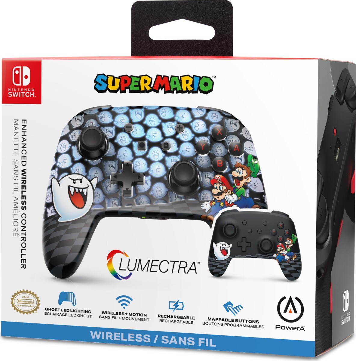 Powera Enhanced Wireless Controller For Nintendo Switch With Lumectra -