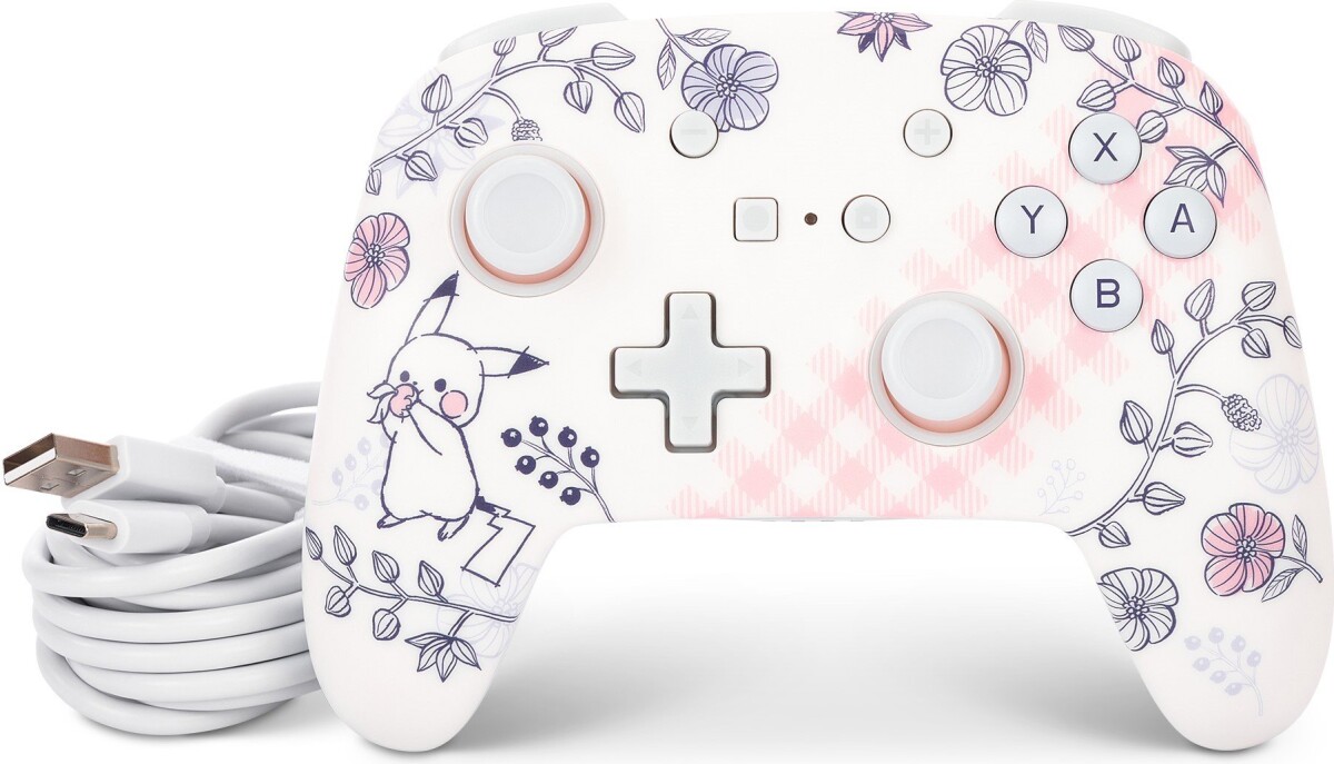 Powera Enhanced Wireless Controller - Pikachu Garden Nintendo Switch