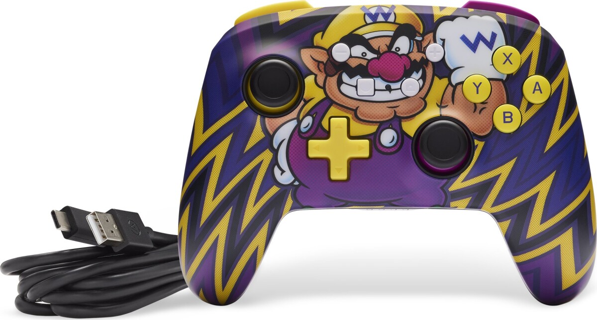 Powera Enhanced Wireless Controller - Wario Nintendo Switch