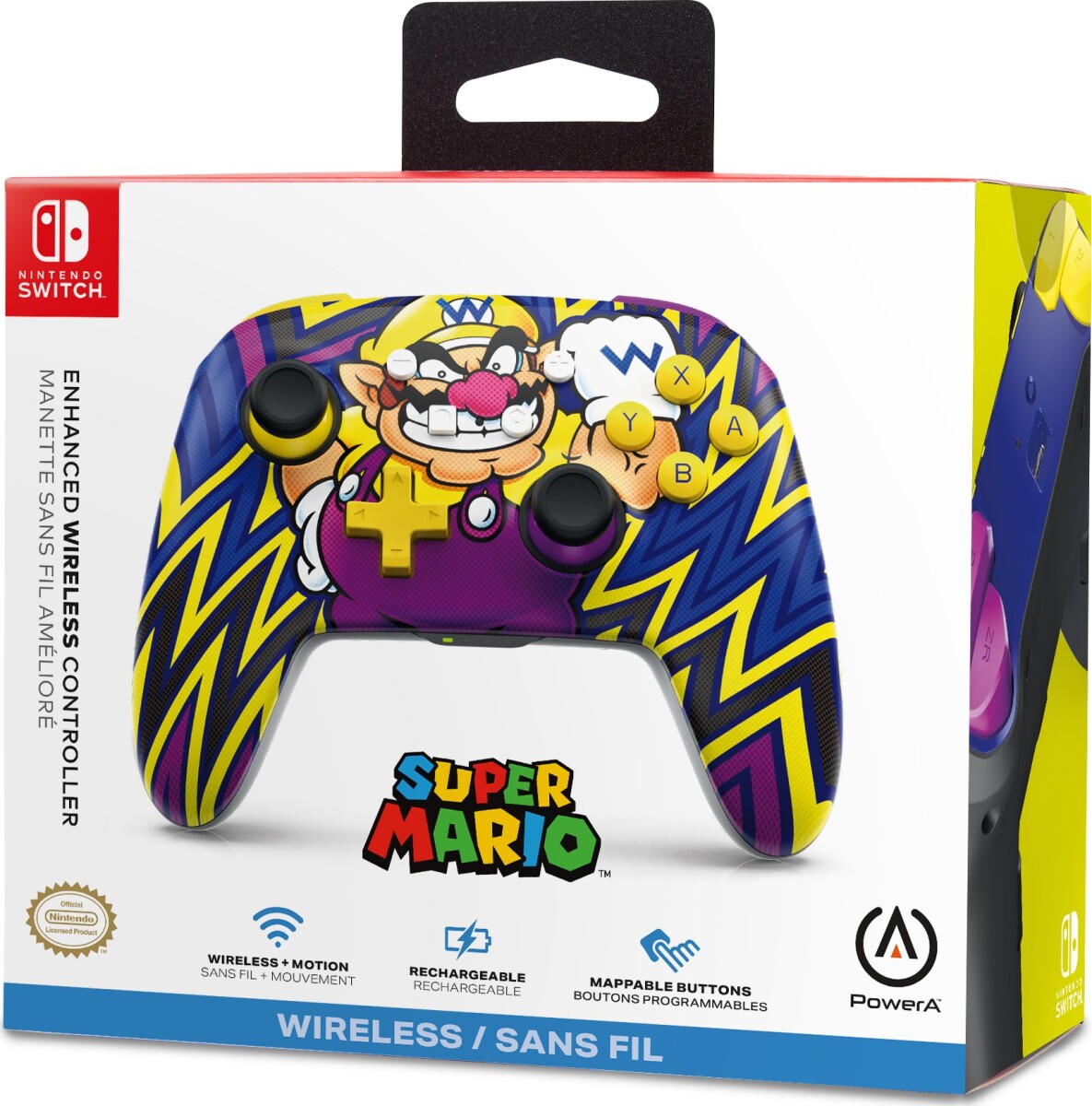 Powera Enhanced Wireless Controller - Wario Nintendo Switch