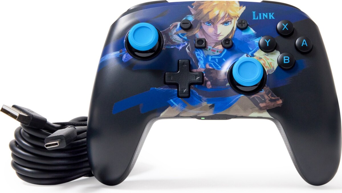 Powera Enhanced Wireless Controller With Lumectra Etched - Wake Up Link