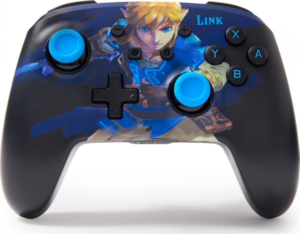 Powera Enhanced Wireless Controller With Lumectra Etched - Wake Up Link