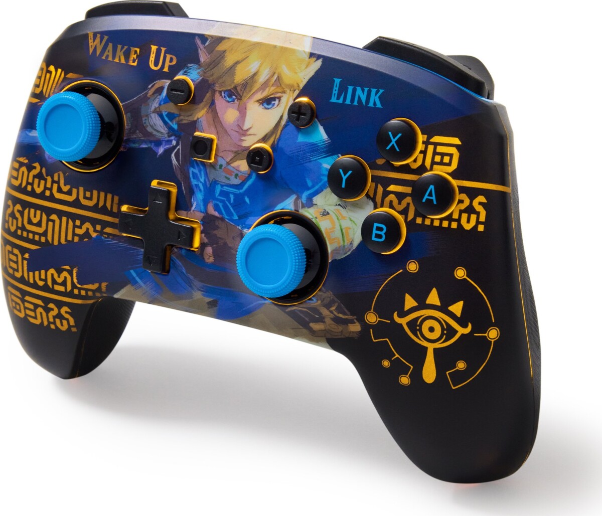 Powera Enhanced Wireless Controller With Lumectra Etched - Wake Up Link