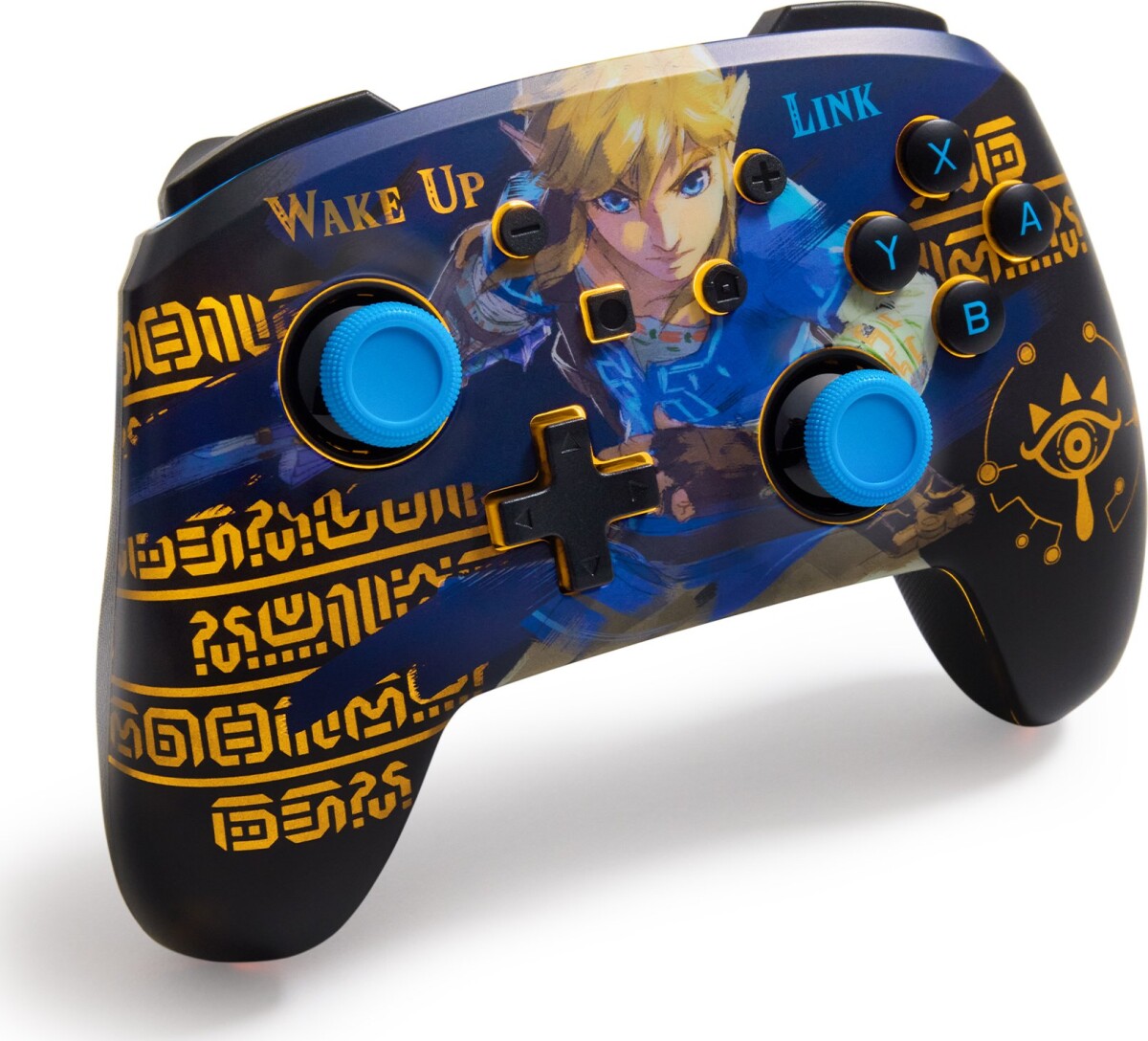 Powera Enhanced Wireless Controller With Lumectra Etched - Wake Up Link