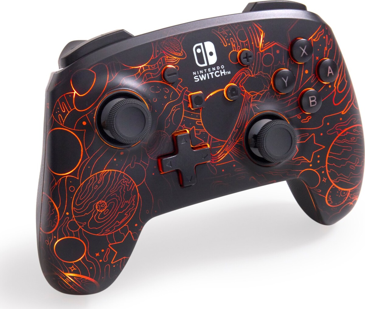 Powera Enhanced Wireless Controller With Lumectra - Galactic Vortex