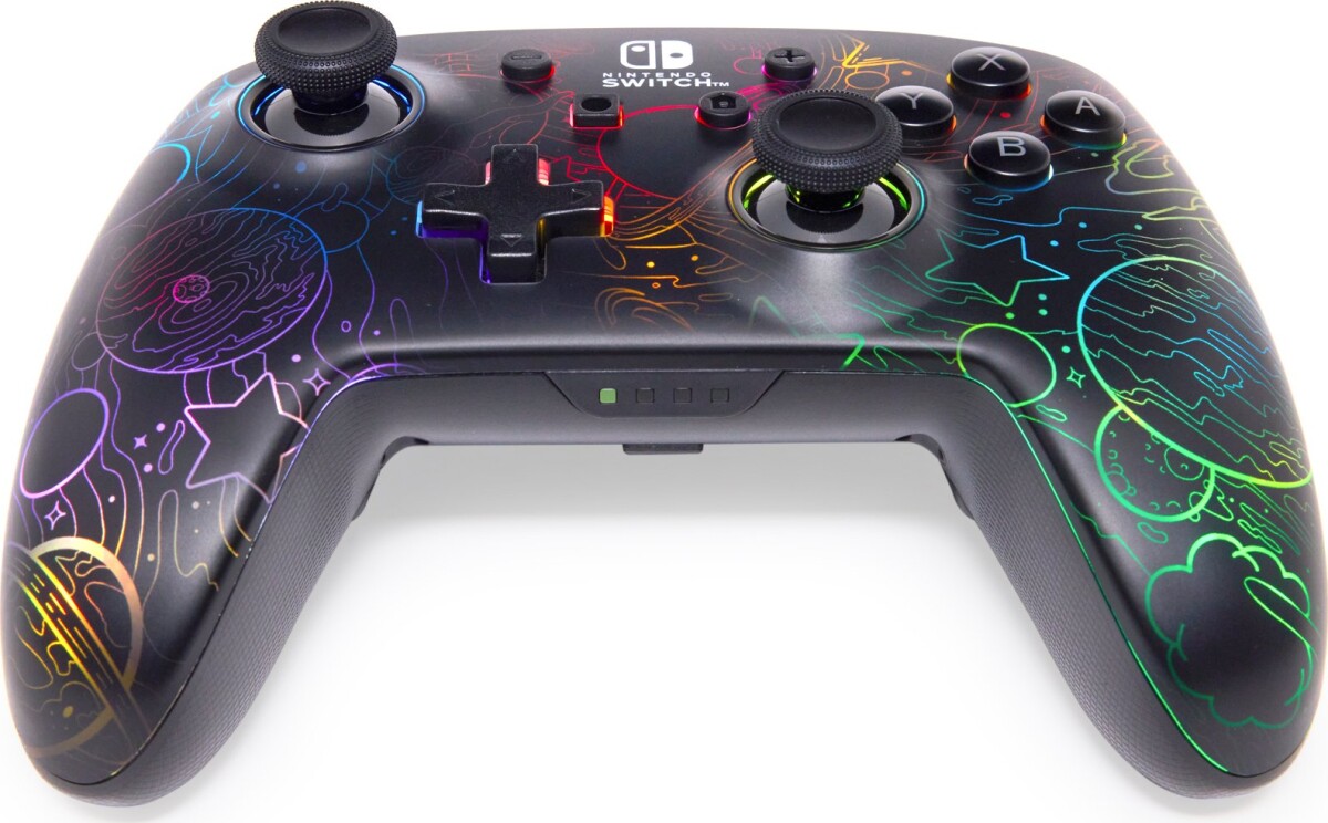 Powera Enhanced Wireless Controller With Lumectra - Galactic Vortex
