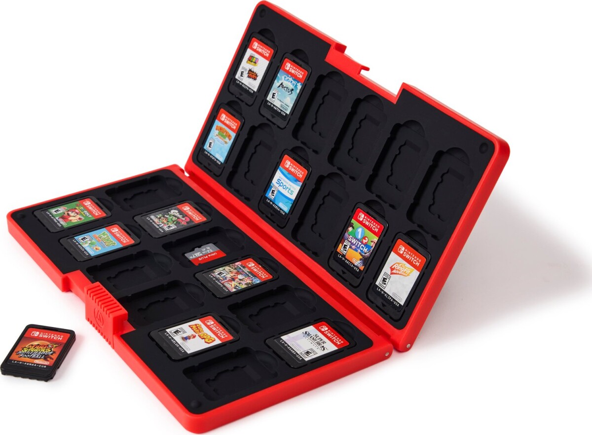 Powera Game Xl Card Case - Heroes Vs Villains Nintendo Switch