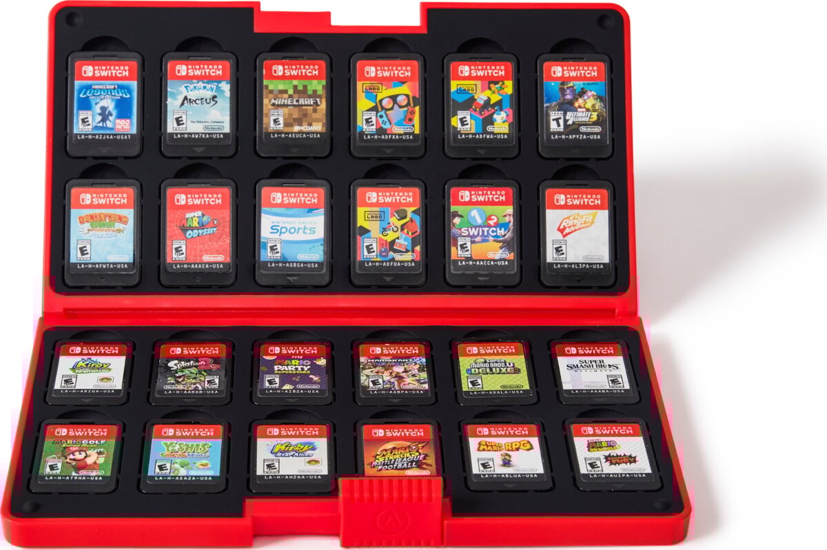 Powera Game Xl Card Case - Heroes Vs Villains Nintendo Switch