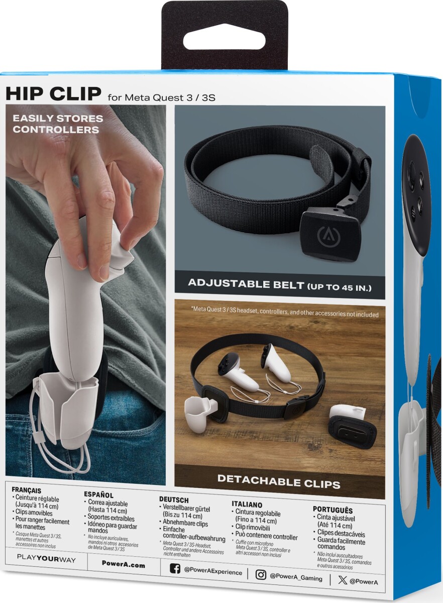 Powera Hip Clip Meta Quest