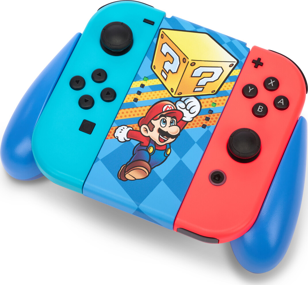 Powera Joy-Con Comfort Grip - Mystery Block Mario Nintendo Switch