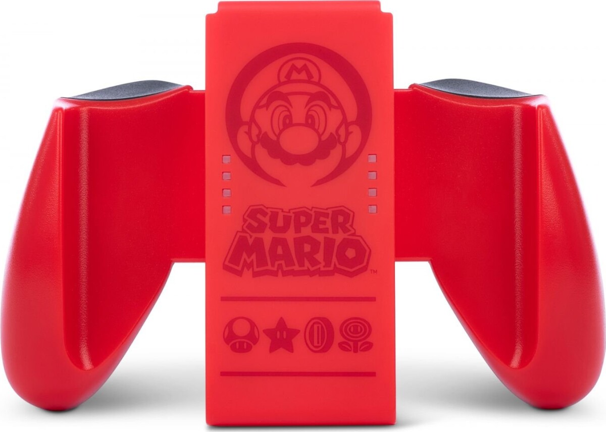 Powera Joy-Con Comfort Grip - Super Mario Red