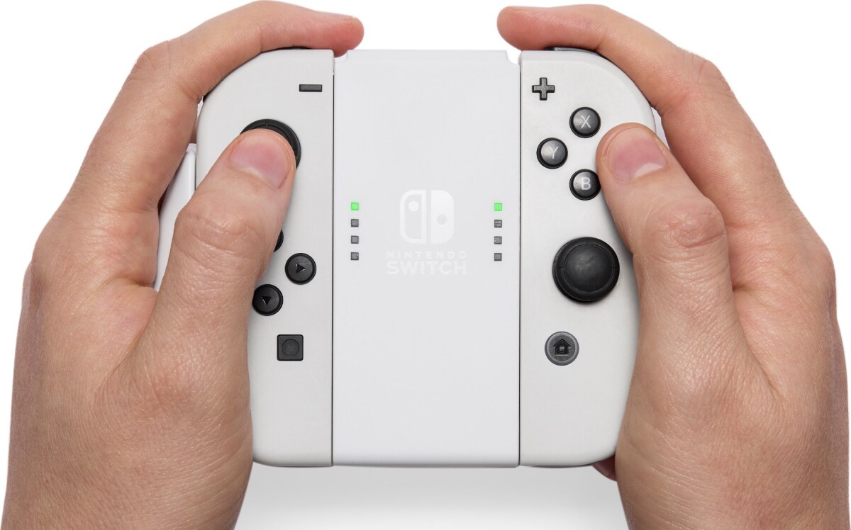 Powera Joy-Con Comfort Grip White Nintendo Switch