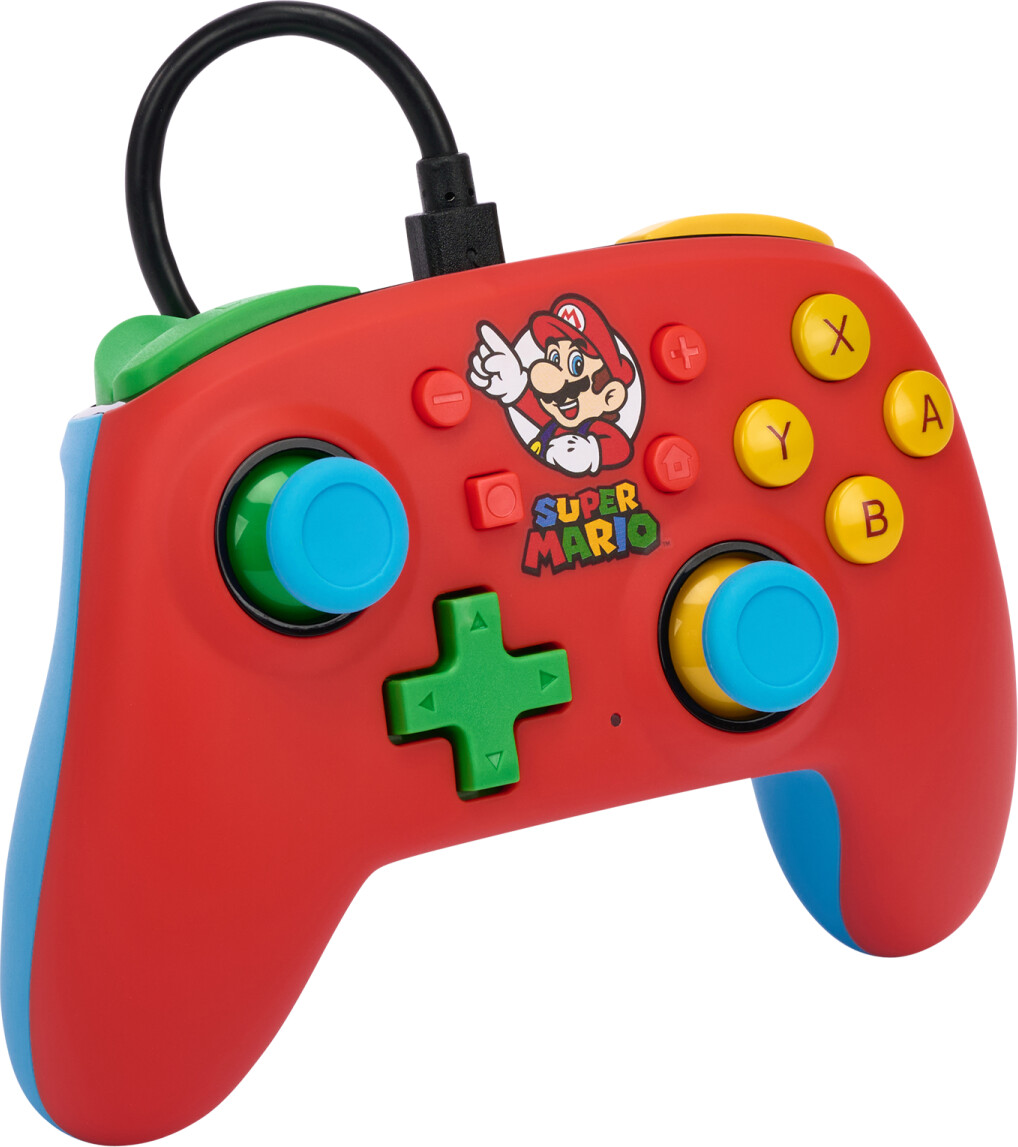 Powera Nano Wired Switch Controller - Mario Medley