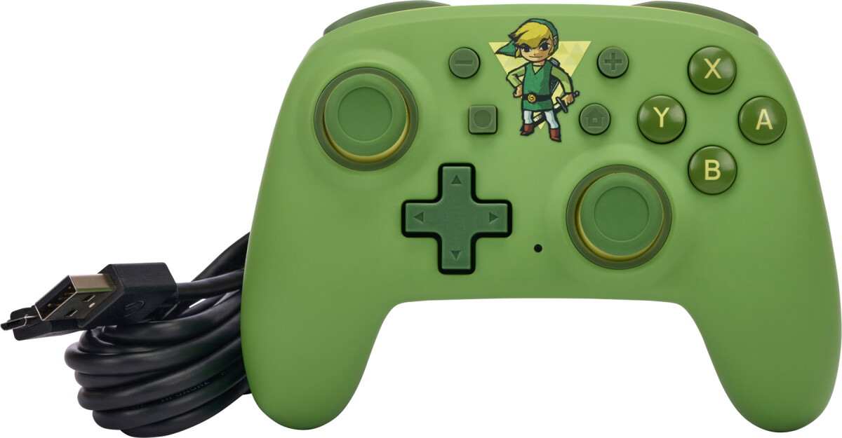 Powera Nano Wired Switch Controller - Toon Link