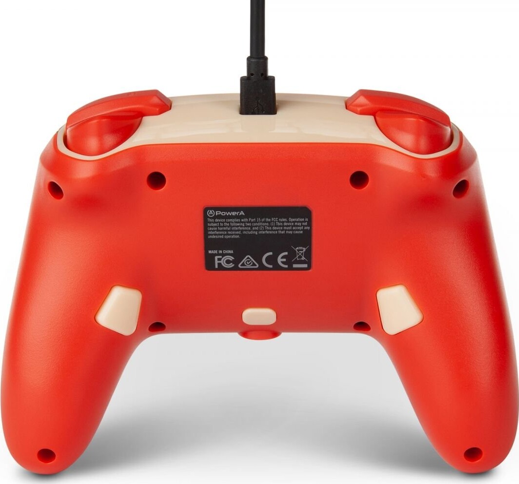 Powera Nintendo Switch Enhanced Controller Mario Vintage Orange
