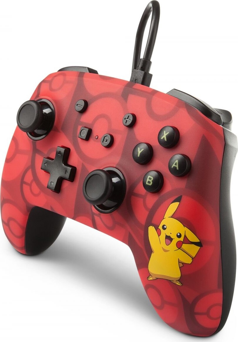 Power A - Nintendo Switch Controller - Pikachu Rød