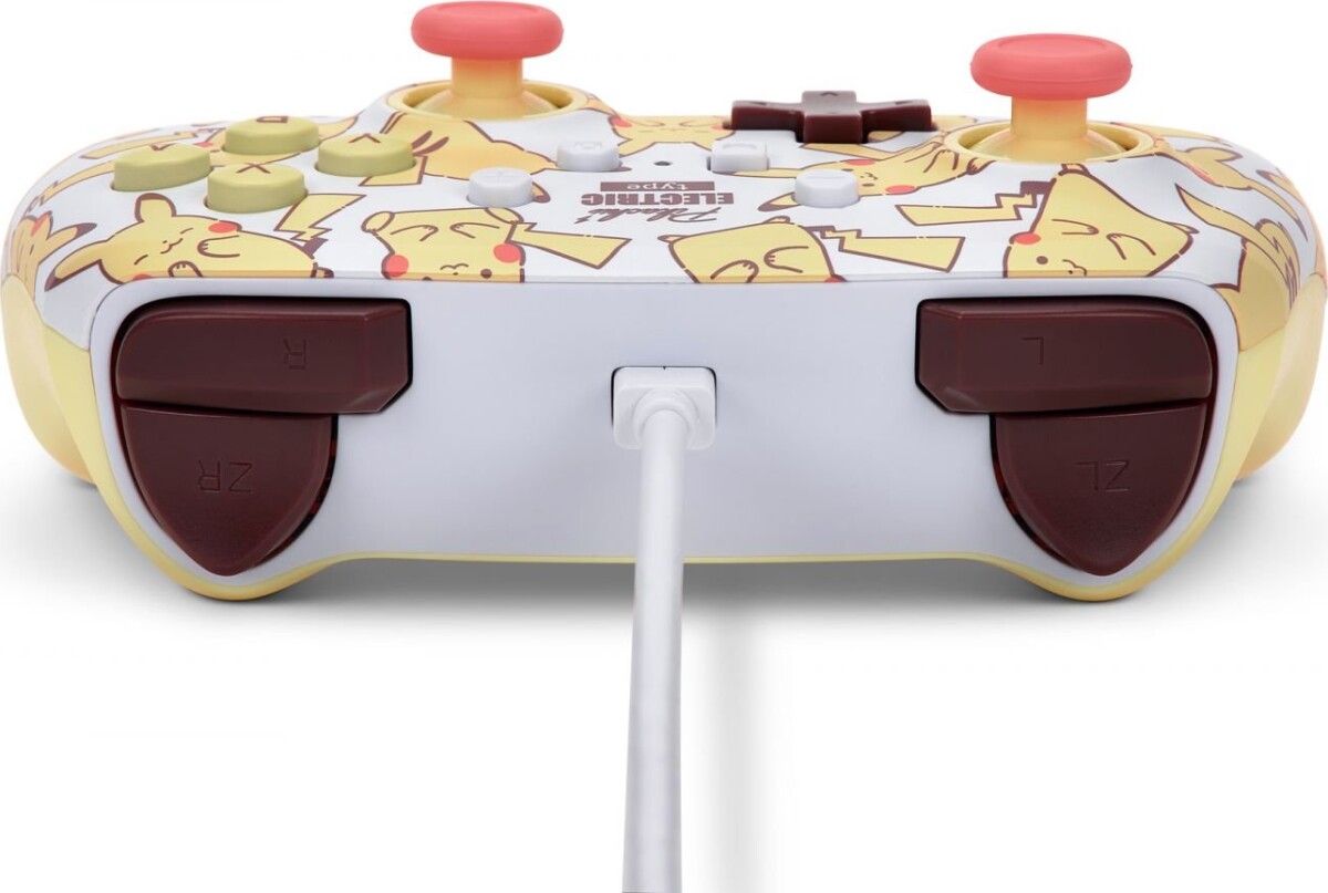 Powera Nsw Enh Wired Controller - Pikachu Blush