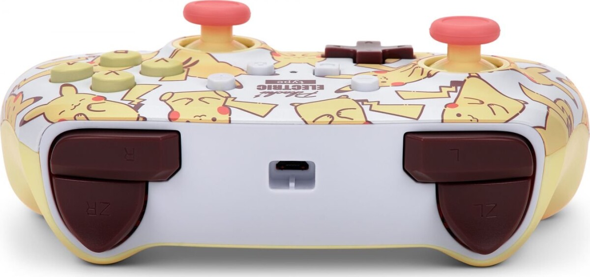 Powera Nsw Enh Wired Controller - Pikachu Blush