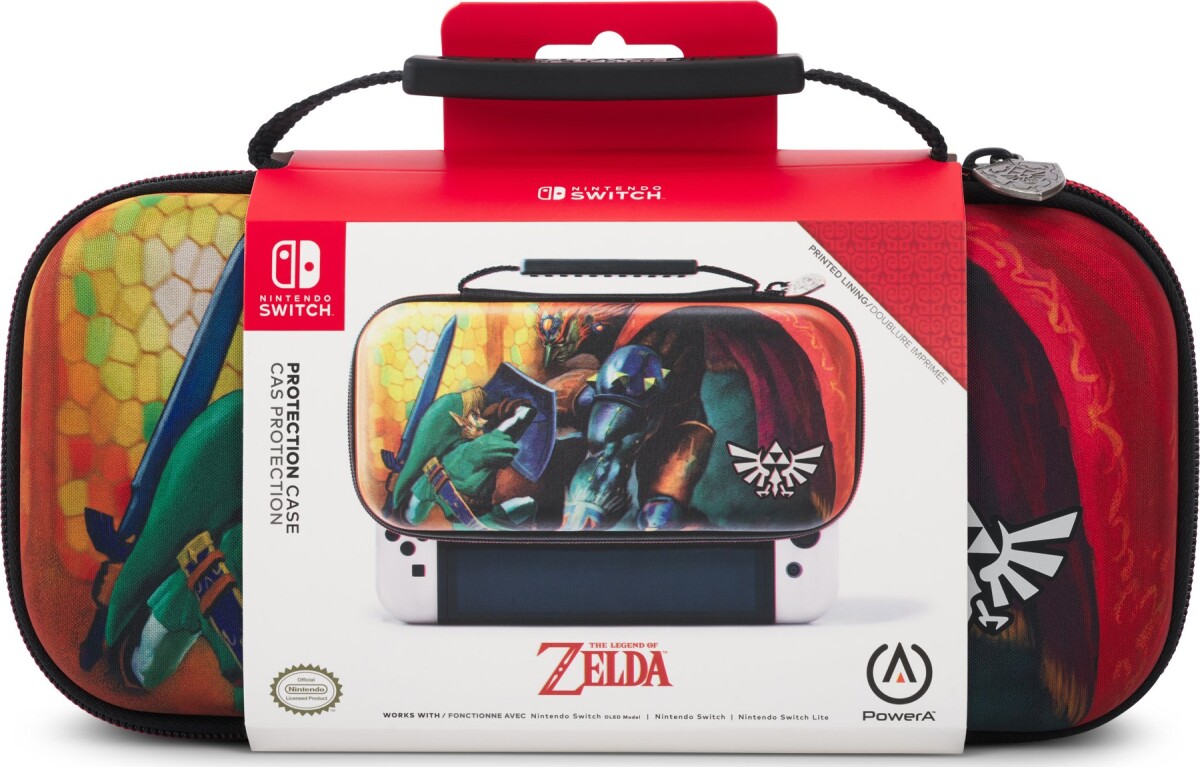 Køb Powera Protection Case Nintendo Switch - Zelda: Link Vs Ganondorf ...
