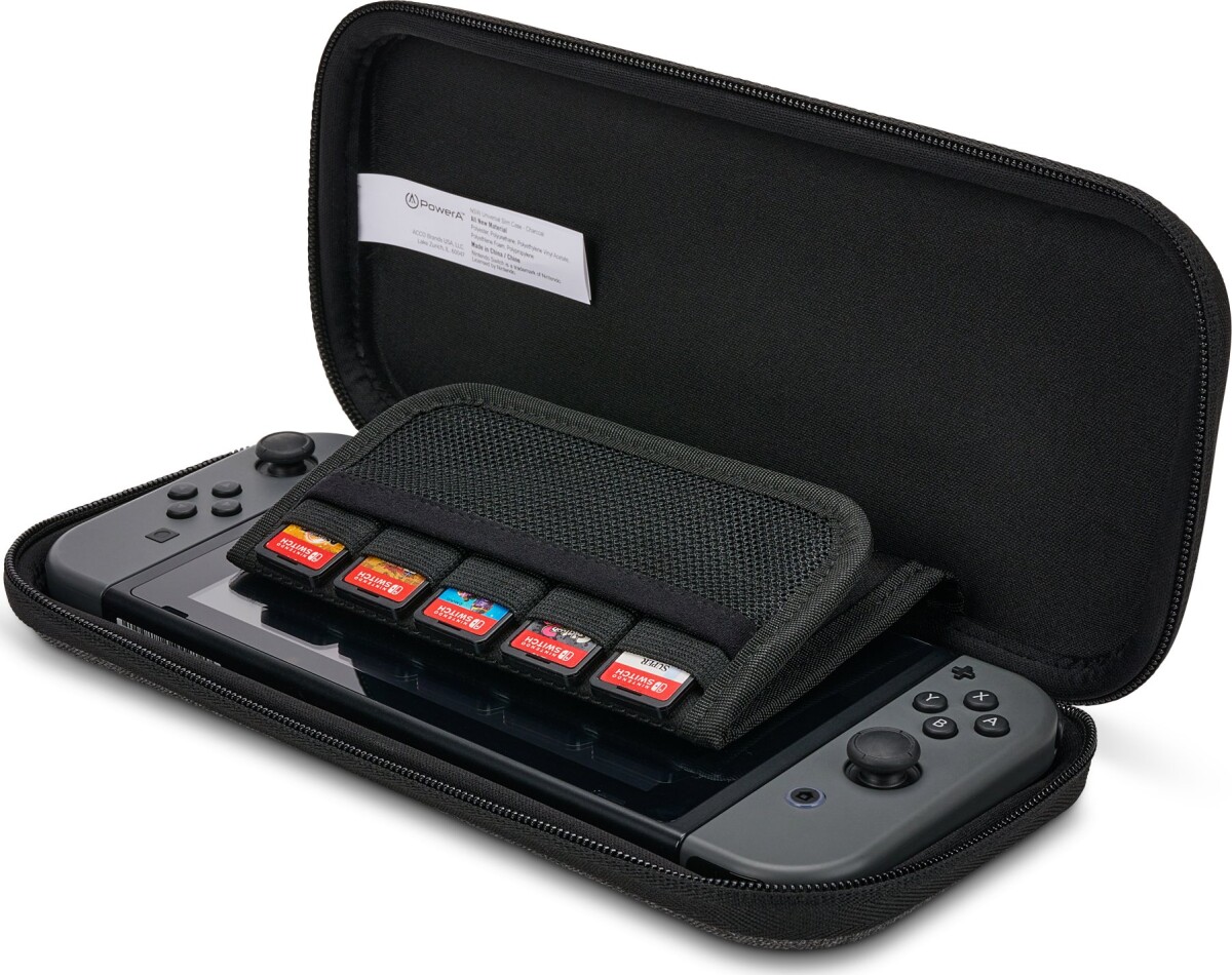 Powera Slim Case For Nintendo Switch - Charcoal