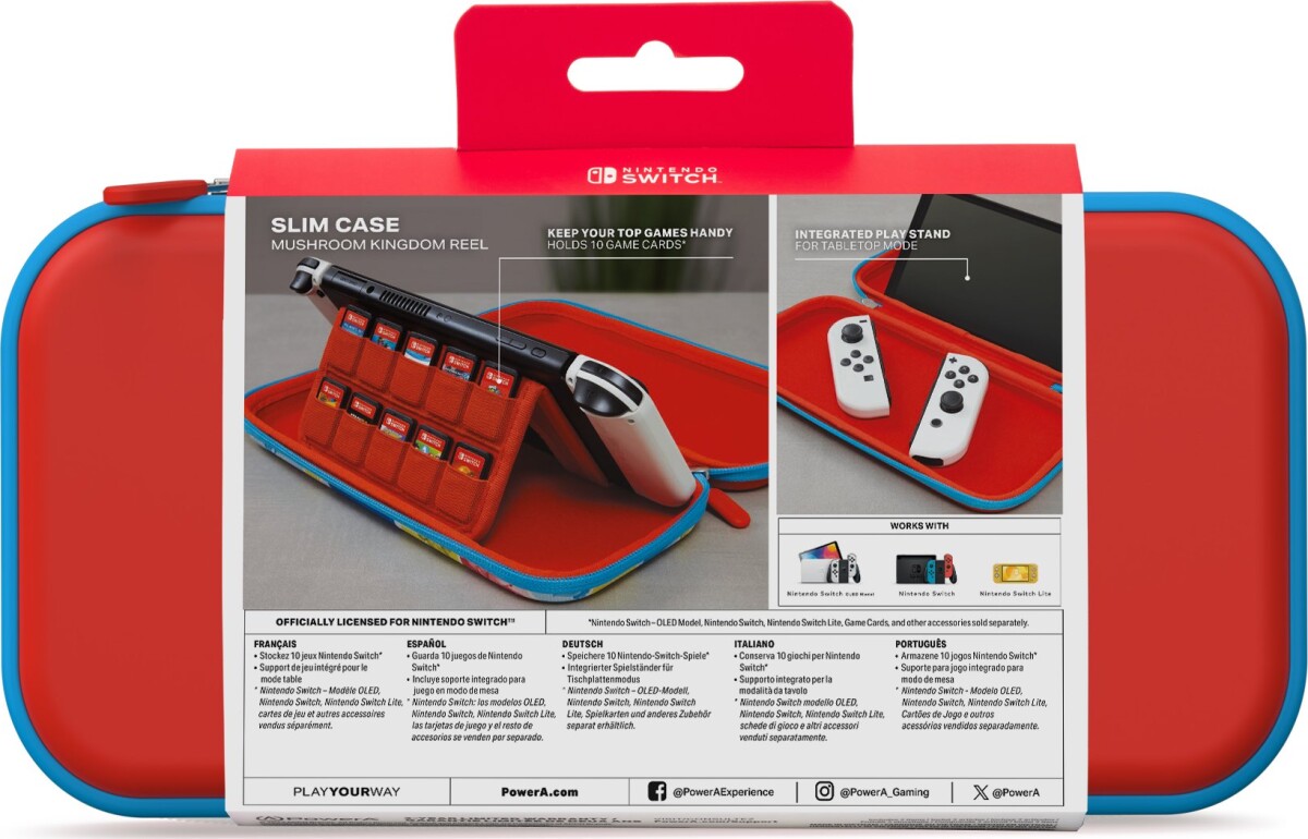 Powera Slim Case - Photo Booth Mario Nintendo Switch