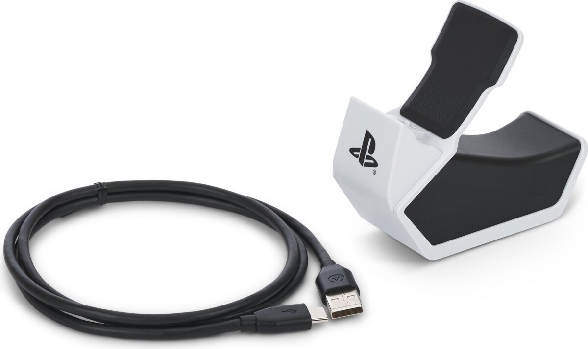 Powera Solo Chargingstation For Ps5 Dualsense Wireless Controller - White