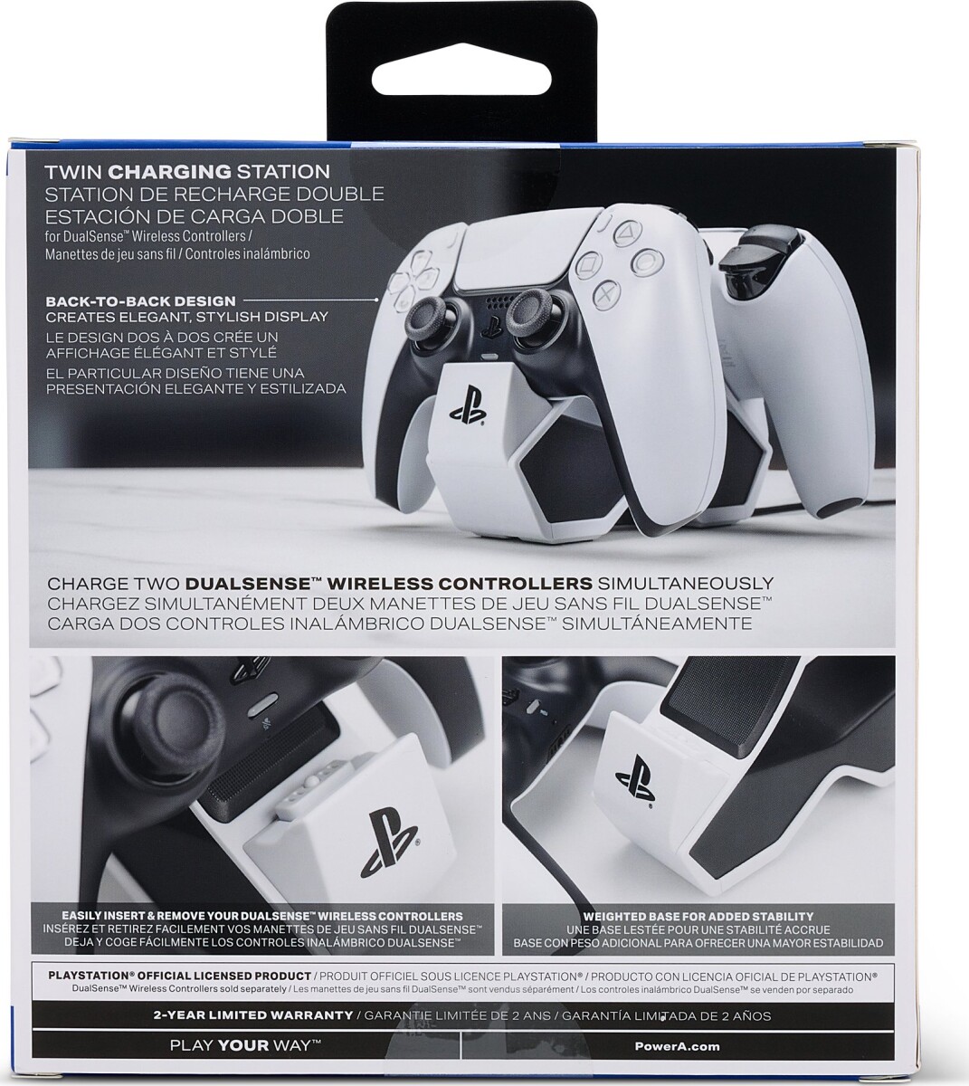 Powera Twin Charging Station For Dualsense Wireless Control - Ps5