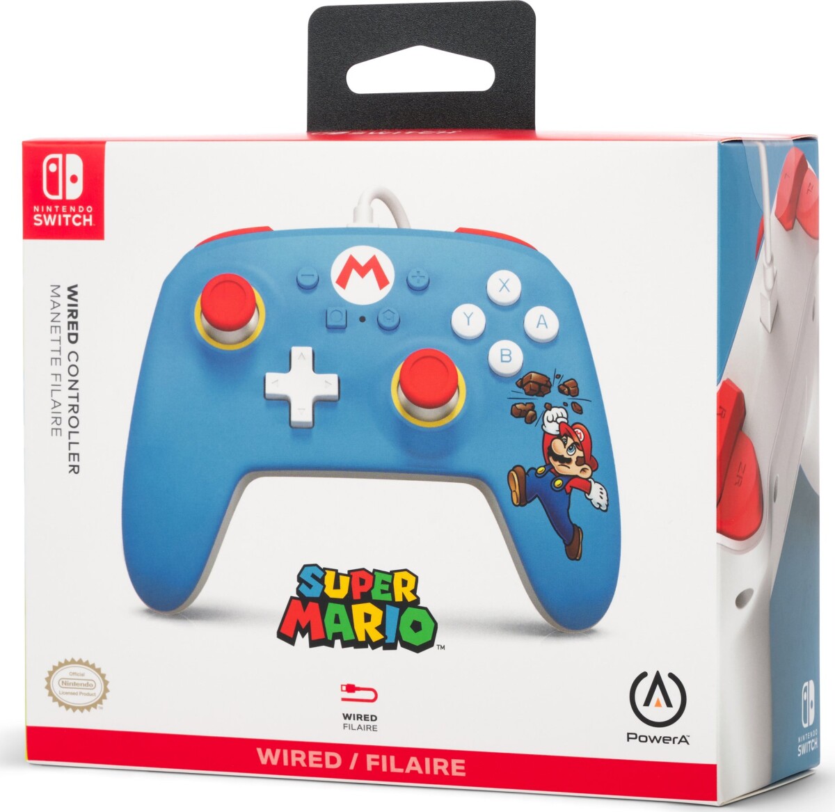 Powera Wired Controller - Brick Breaker Mario