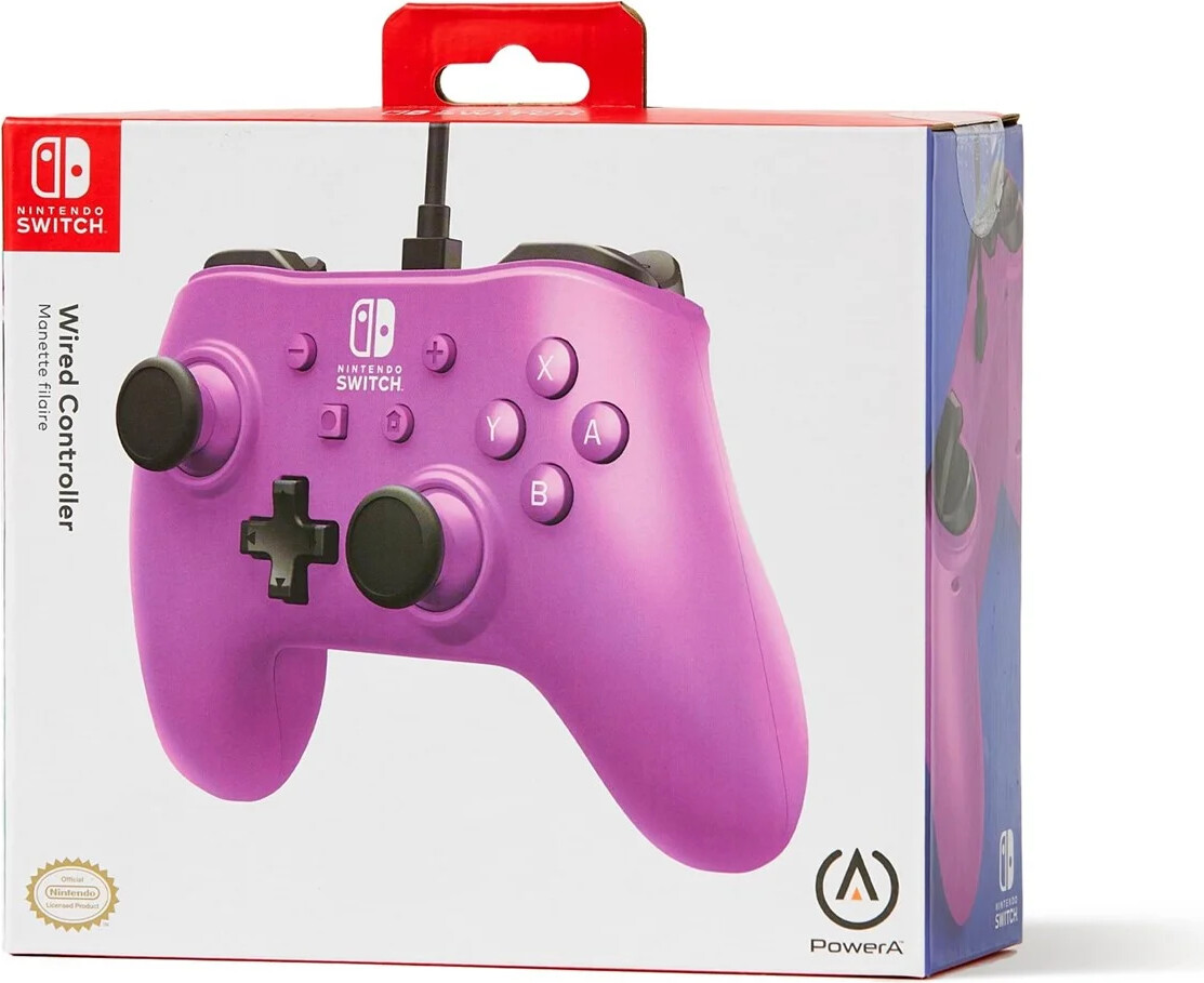 Powera Wired Controller Grape Purple