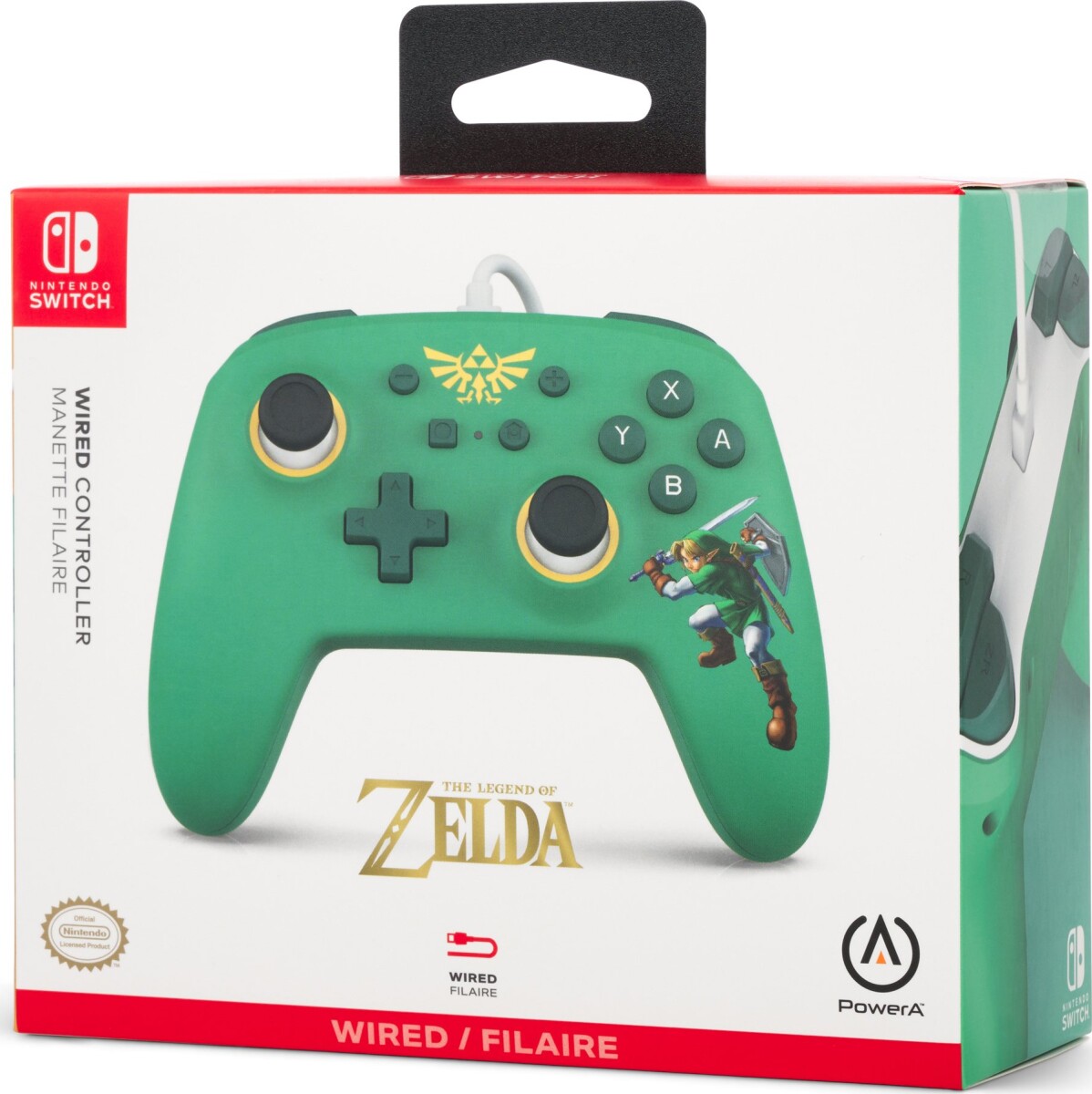 Powera Wired Controller - Hyrule Defender