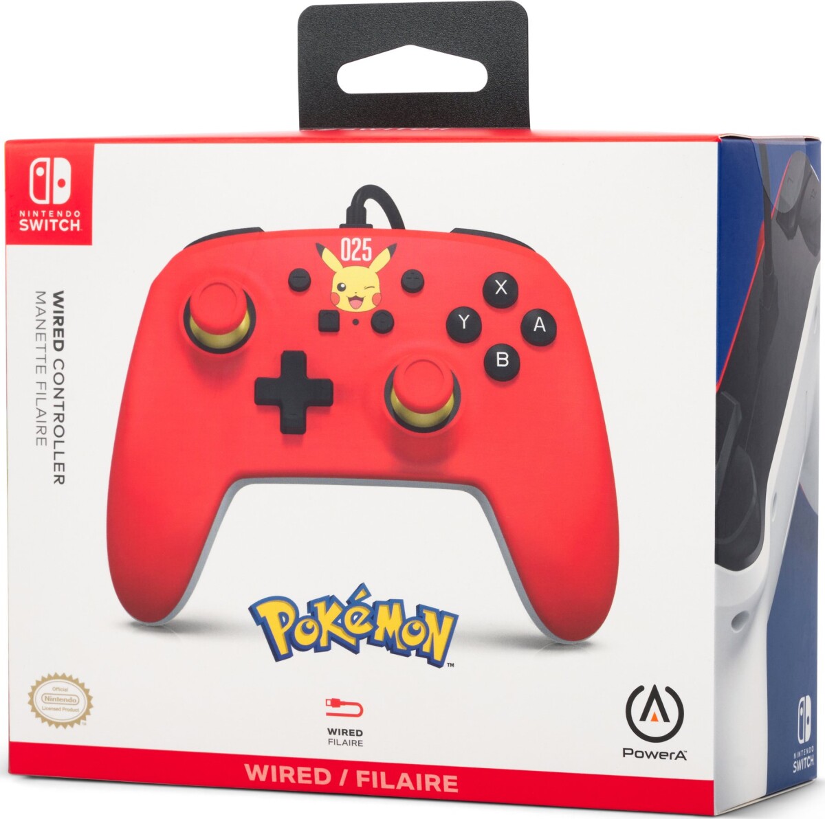 Powera Wired Controller - Laughing Pikachu