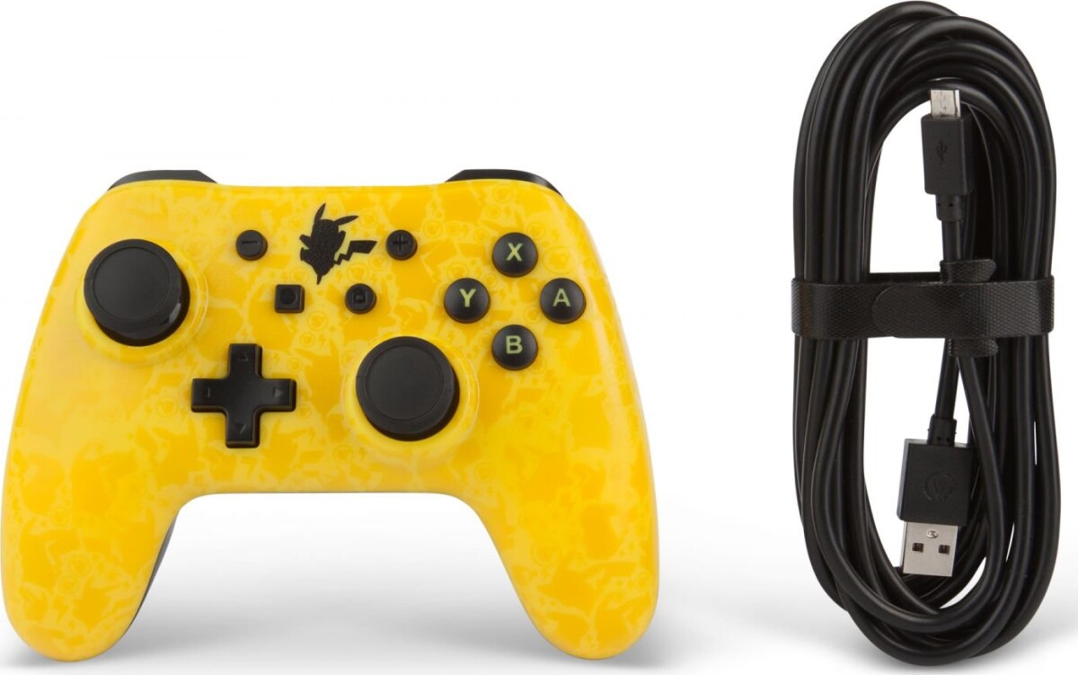 Powera - Nintendo Switch Controller - Pickachu Shadow