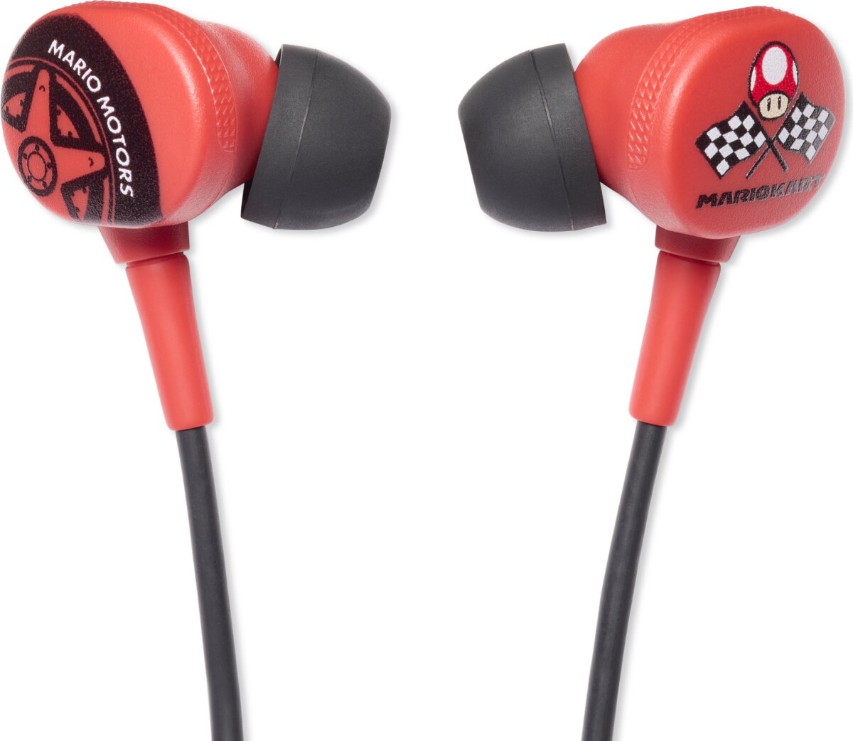 Powera Wired Earbuds - Mario Kart Motors Nintendo Switch