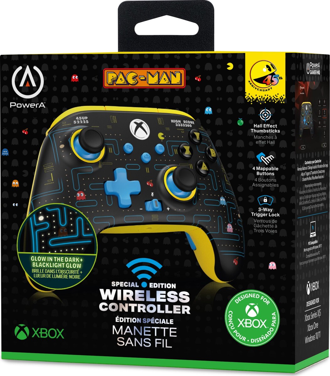 Powera Wireless Controller For Xbox Series X - S - Pac-Man Se