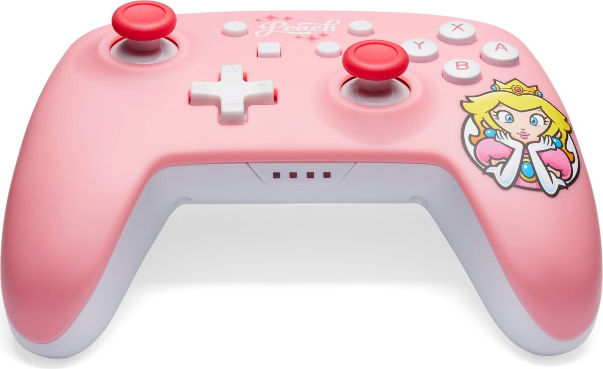 Powera Wireless Controller Princess Peach Pink Nintendo Switch