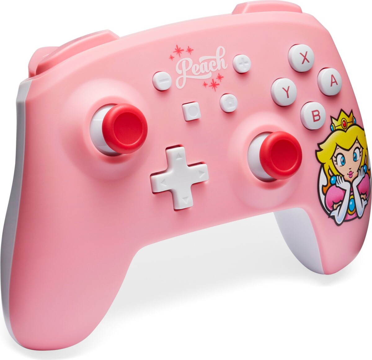 Powera Wireless Controller Princess Peach Pink Nintendo Switch
