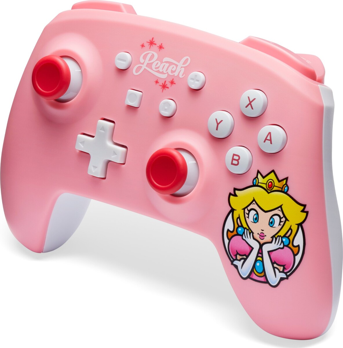Powera Wireless Controller Princess Peach Pink Nintendo Switch