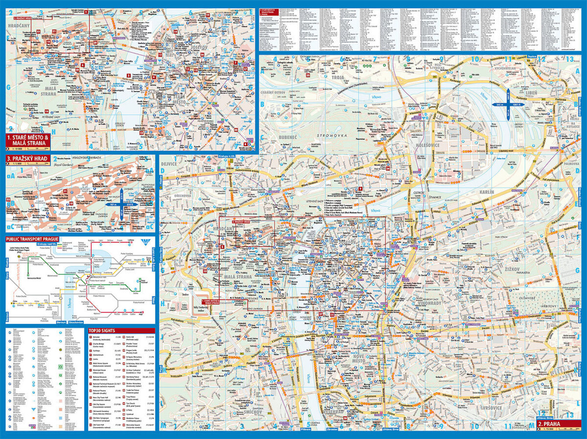 Prague - Borch Maps