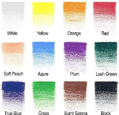 Winsor Newton - Farveblyanter - Studio Collection - 12 Farver