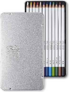 Winsor Newton - Farveblyanter - Studio Collection - 12 Farver