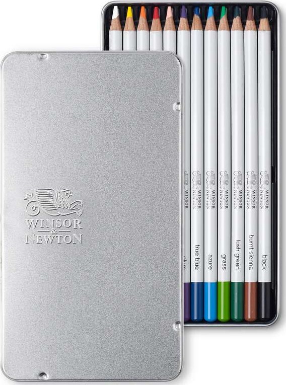 Winsor Newton - Farveblyanter - Studio Collection - 12 Farver