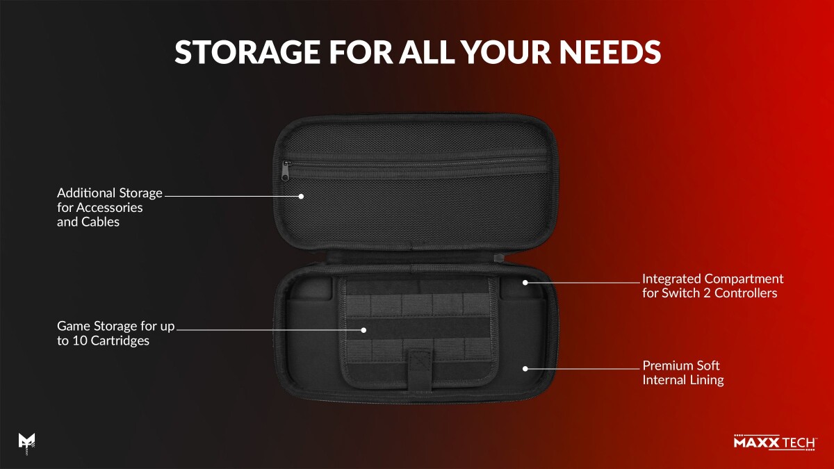 Premium Carry Case Hyper Sentinel Bundle For Nintendo Switch Switch 2