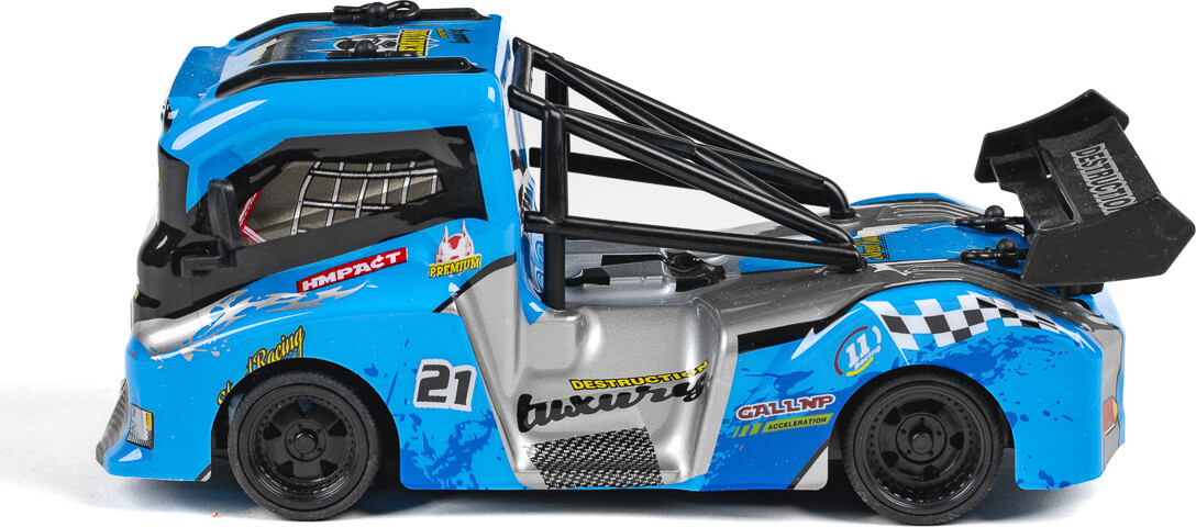 Premium Truck Rc 1 24 2 4Ghz Blue - Tec-Toy